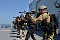 Joint anti-piracy drill