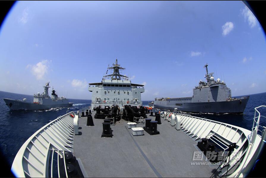 China and Russia hold joint drill in Sea of Japan
