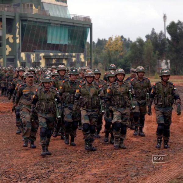 In pics: China-India joint anti-terrorism training