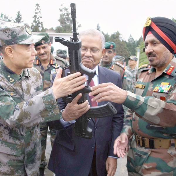 In pics: China-India joint anti-terrorism training