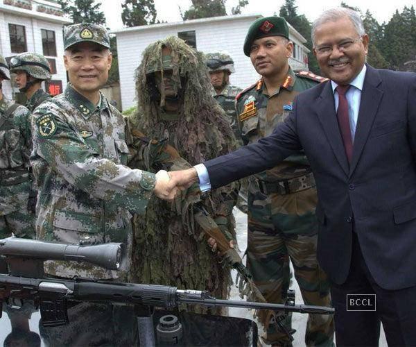 In pics: China-India joint anti-terrorism training