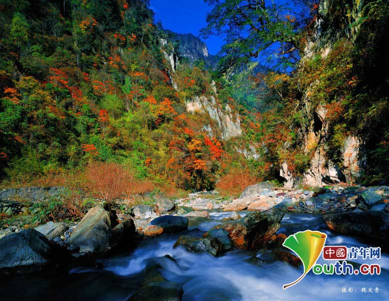 Splendid autumn scenery in China