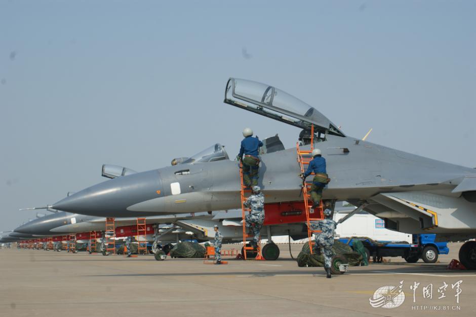 In pics: PLA Air Force in training