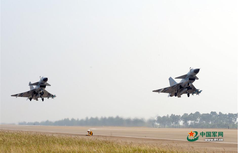 J-10, J-11, Sukhoi Su-30 fighters vs. HQ-9 anti-aircraft missile system