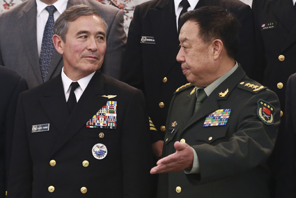 China, US Military Leaders Meet over US Warships in ??South China Sea?