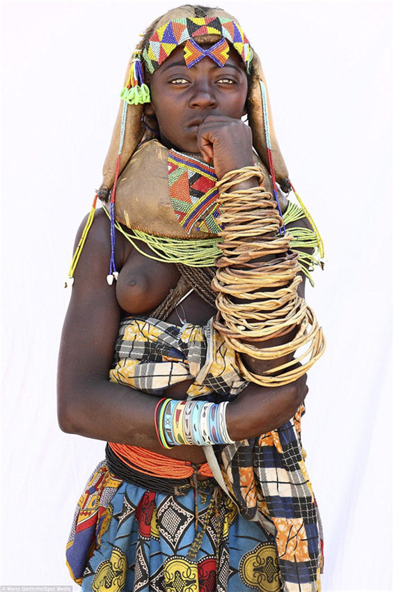 Photographer spends seven years taking intimate portraits of African tribes 