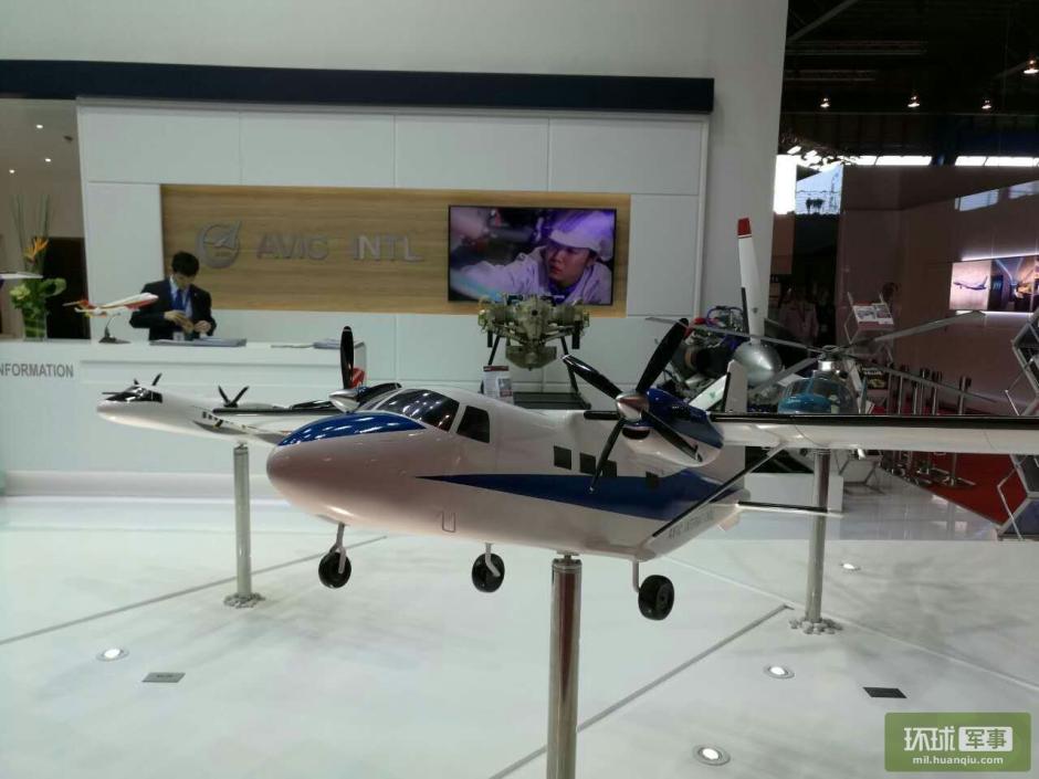 Models of export version of J-10 fighter displayed at Singapore Airshow