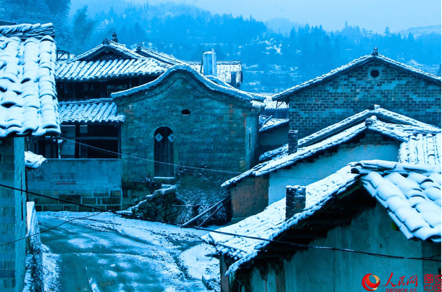 Scenery of Guzhu, thousand-year-old ancient village in E China
