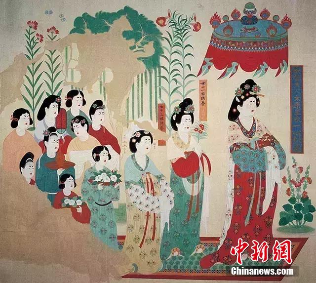 Female Figures in Dunhuang Murals