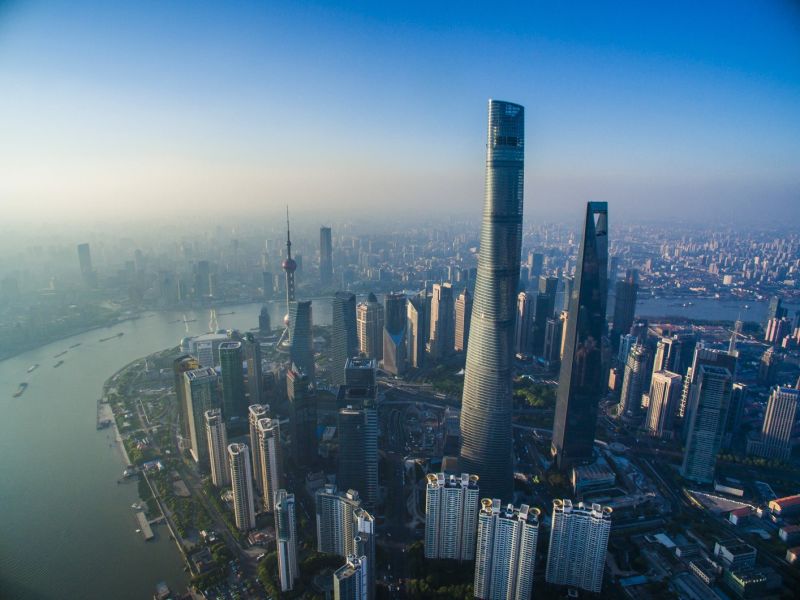 China’s tallest skyscraper Shanghai Tower has express elevator that shoots up to 119th floor in 55 sec