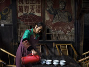 An old tea house in Chengdu