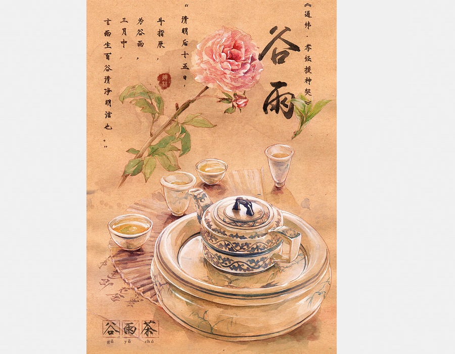 Culture Insider: Illustrations of 24 solar terms and Chinese delicacies