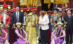 Net users blast Merkel’s Shenyang welcome