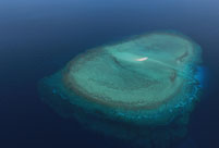 Magnificent view of Nansha Islands in South China Sea