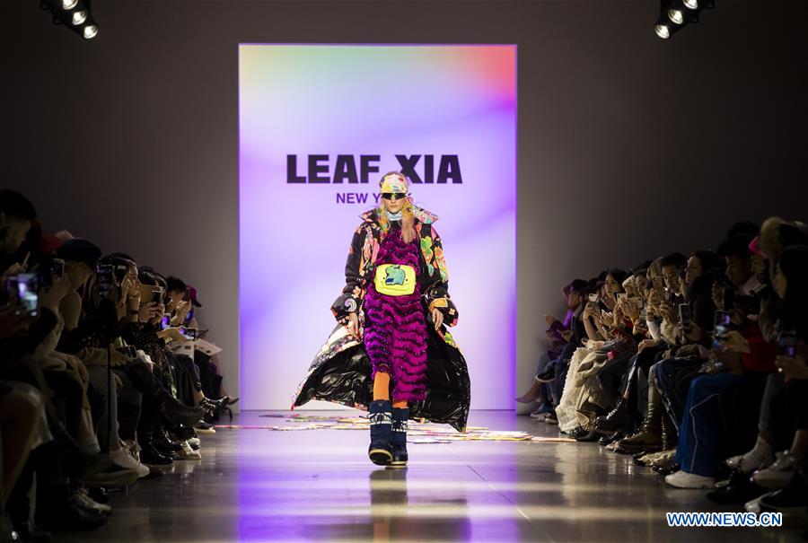 Young Chinese designer makes New York Fashion Week debut