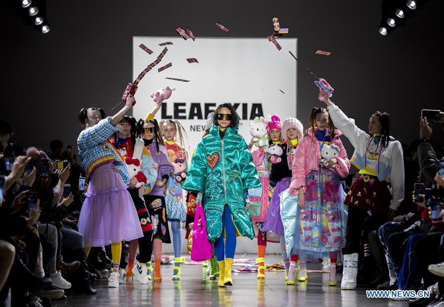 Young Chinese designer makes New York Fashion Week debut