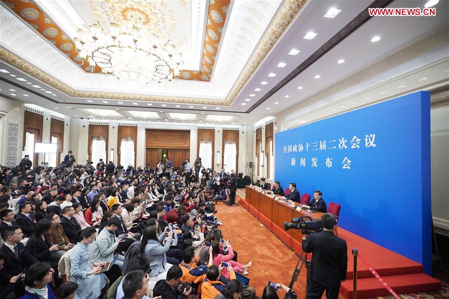 China's top political advisory body holds press conference ahead of annual session