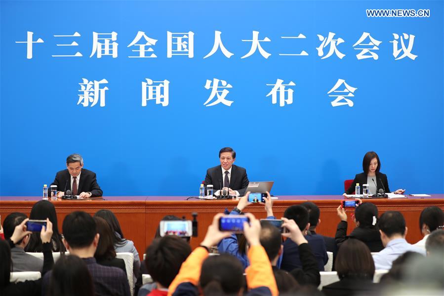 Press conference on agenda of session and work of NPC held in Beijing