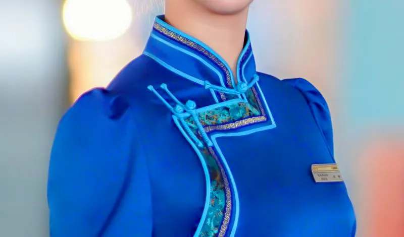 Hohhot high-speed trains update female attendant’s uniforms with Mongolian elements 