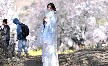 Spring scenery across China