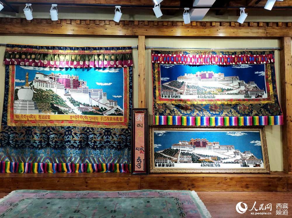 Young entrepreneurs in SW China’s Tibet help improve local people’s lives through traditional carpets