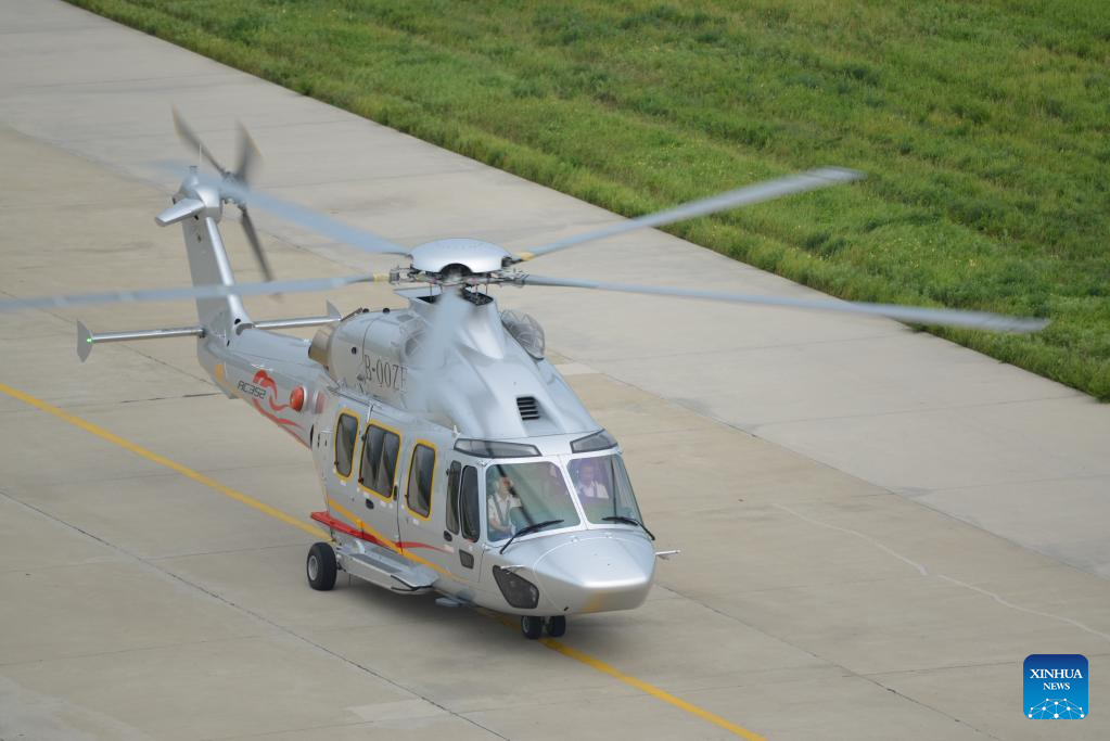 China certifies homegrown medium-sized helicopter model