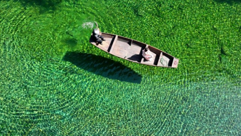 Scenery of Pingshan canyon in Hefeng County, C China's Hubei