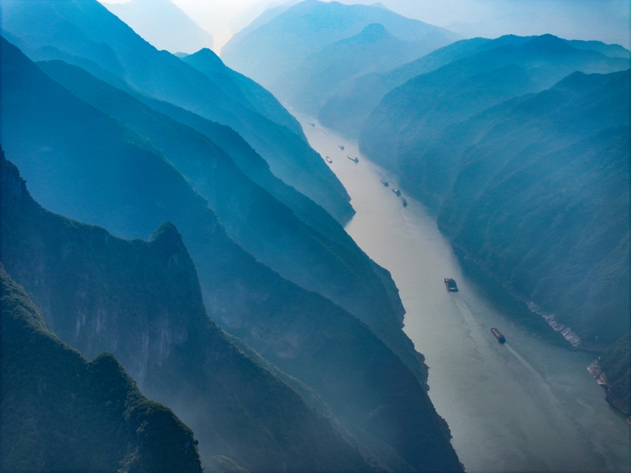 Stunning scenery of Wuxia Gorge in SW China's Chongqing