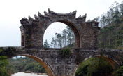 Taiping bridge set up for over 200 years in Jiangxi