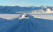 Beautiful snow scenery in China's Xinjiang