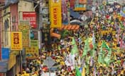 People in rally counting down to general election 