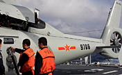 Navy's ship formation in antisubmarine training