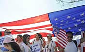 Supporters gather for immigration reform  