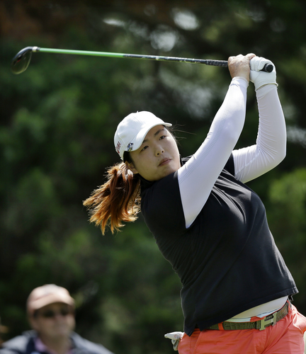 Feng Shanshan finishes second at the ShopRite Classic in New Jersey, June 2, 2013. (Photo/Osports)