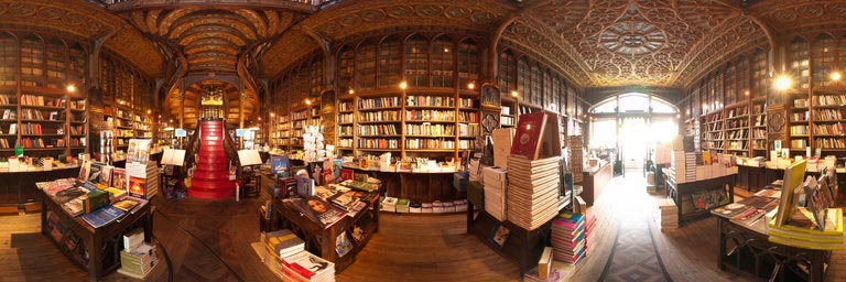 Livraria Lello, Porto, Portugal (China.org.cn)