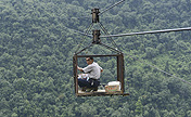 196 villagers' death-defying getaway