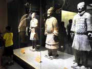 Terracotta warriors witness tourism peak