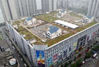 A collection of bizarre rooftop buildings around China