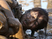 Office ladies receive ‘devil’ training in mud 