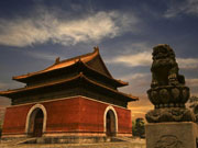 The Western Qing Mausoleum