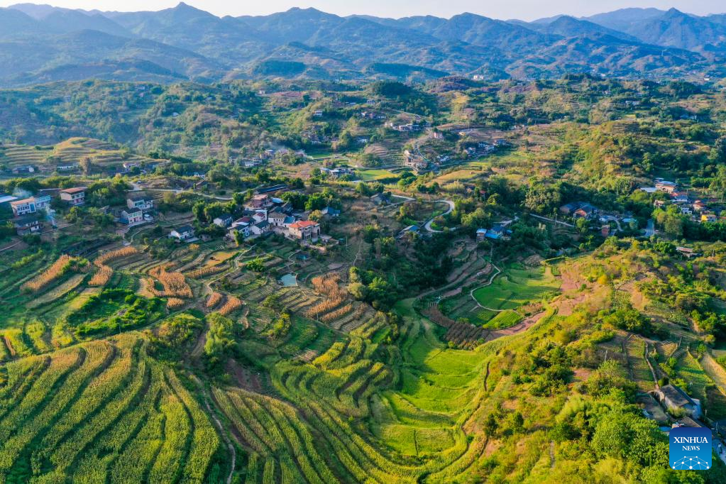 Scenery of Shiping Village in Chongqing, SW China